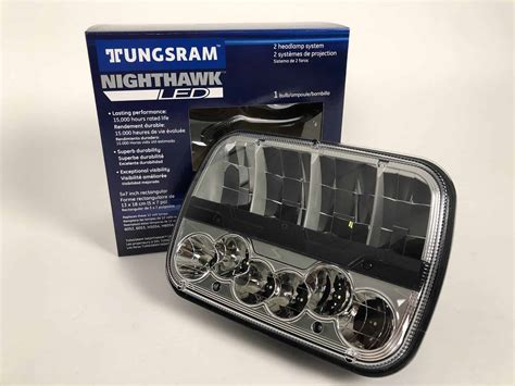 Tungsram Nighthawk LED 5”x7” sealed beam replacement 